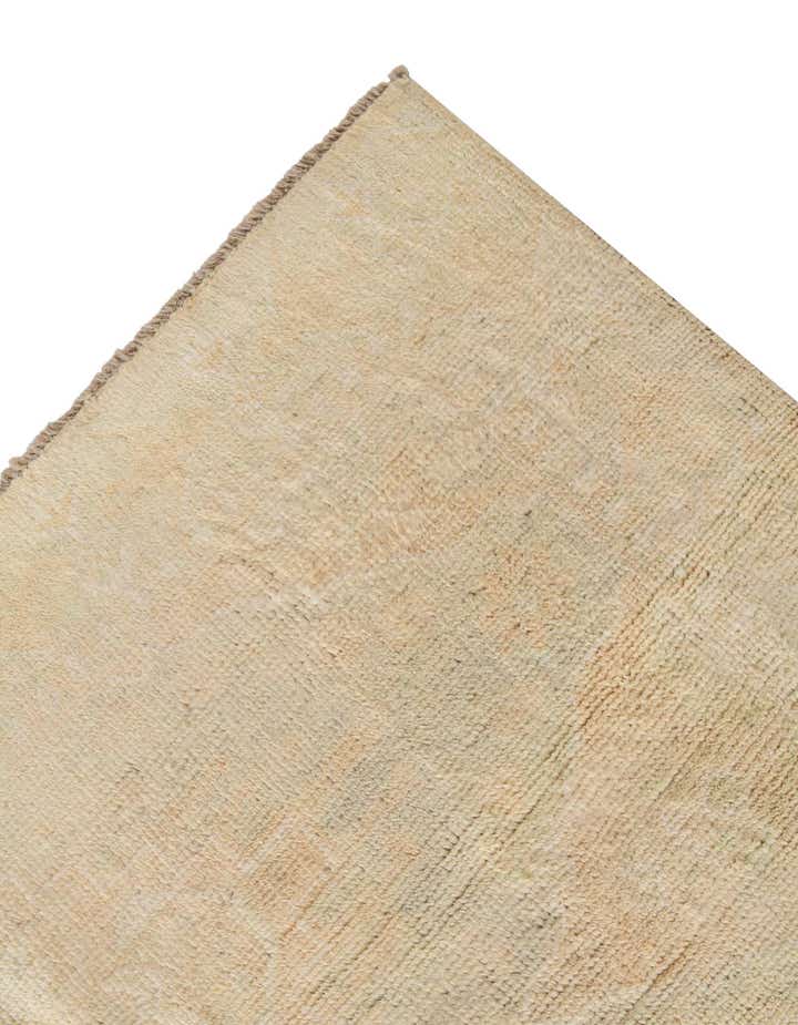 4' 2 x 5' 11 Hand Knotted Oushak Wool Rug