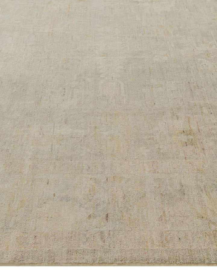 8' 1 x 9' 7 Hand Knotted Oushak Wool Rug