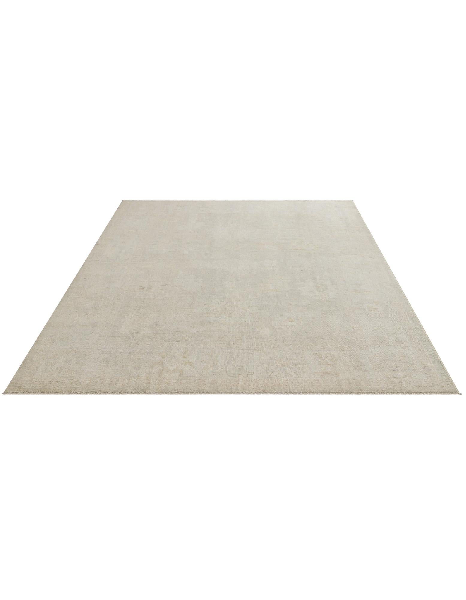 8' 1 x 9' 7 Hand Knotted Oushak Wool Rug