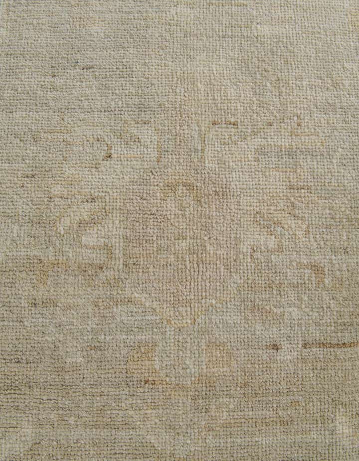 8' 1 x 9' 7 Hand Knotted Oushak Wool Rug