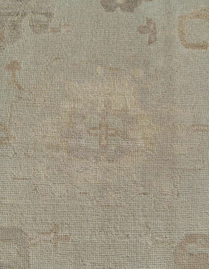 8' 3 x 9' 10 Hand Knotted Oushak Wool Rug