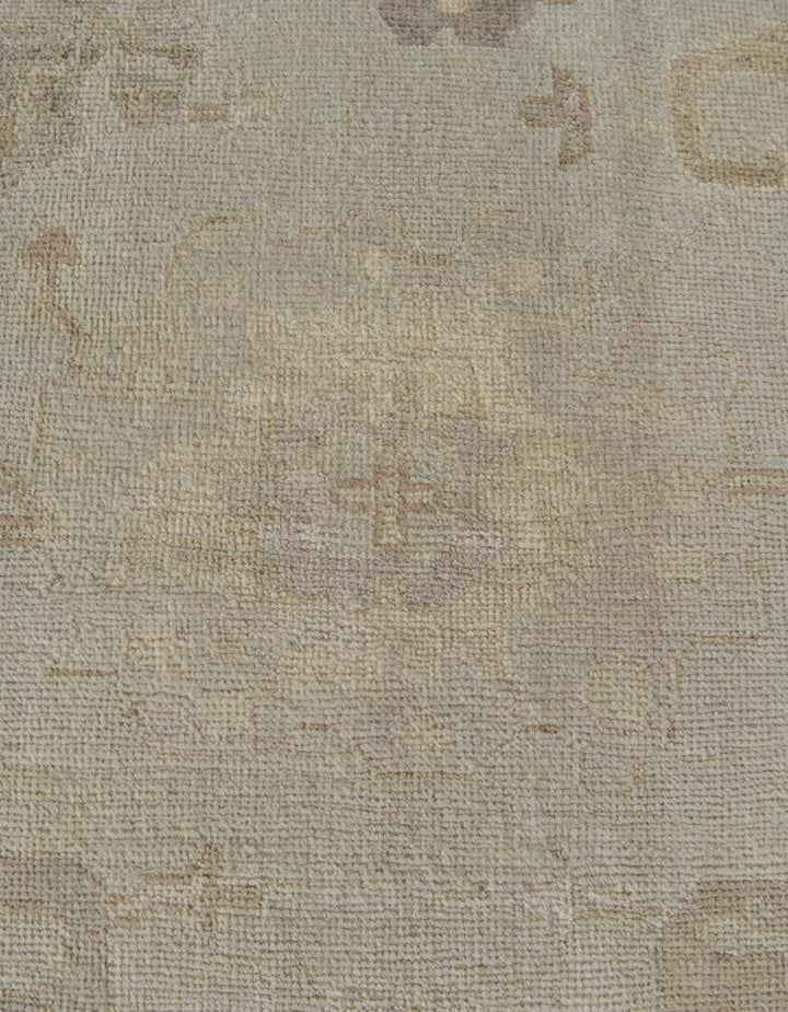 8' 3 x 9' 10 Hand Knotted Oushak Wool Rug