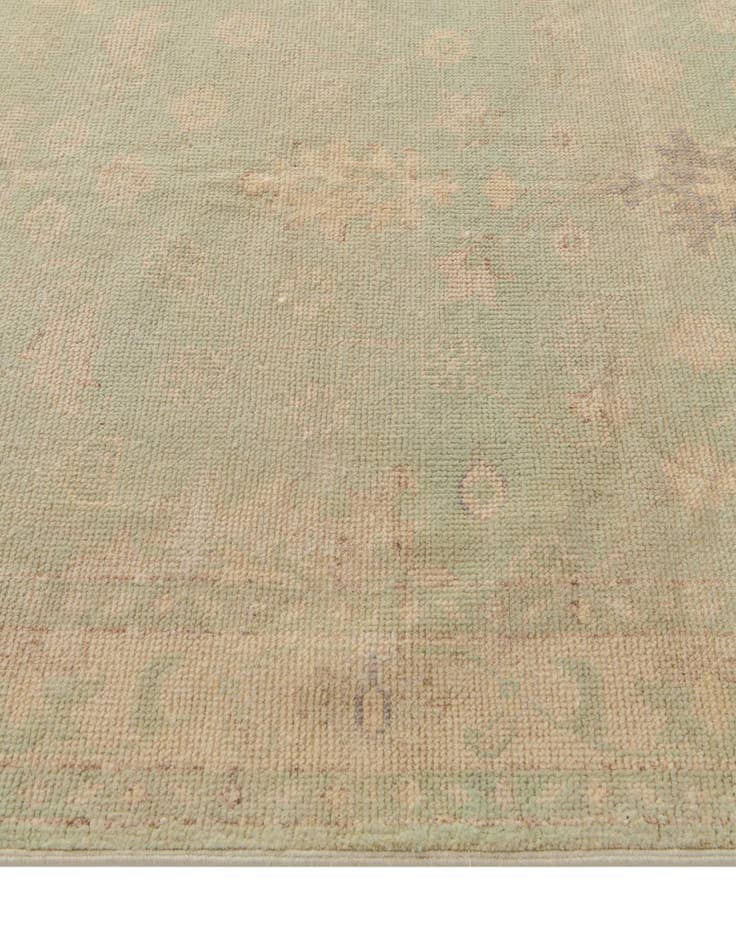 Detail image of 4' 1 x 5' 9  Hand Knotted Oushak Wool Rug