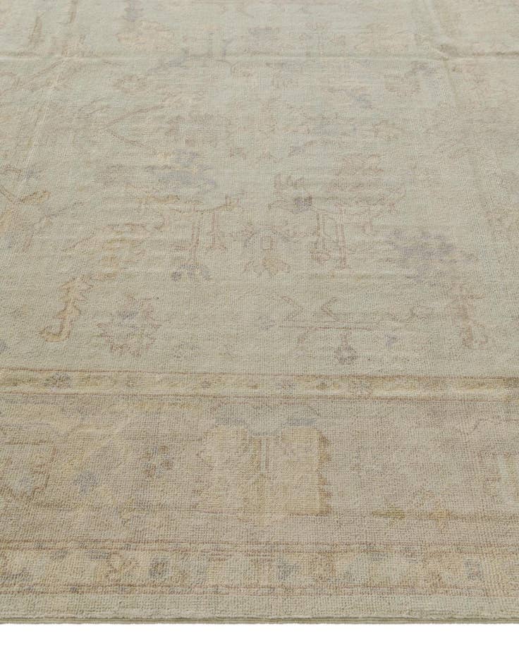 Detail image of 8' x 10'  Hand Knotted Oushak Wool Rug