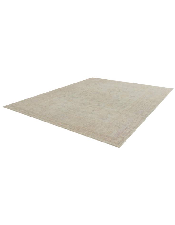 Detail image of 8' x 10' Hand Knotted Oushak Wool Rug