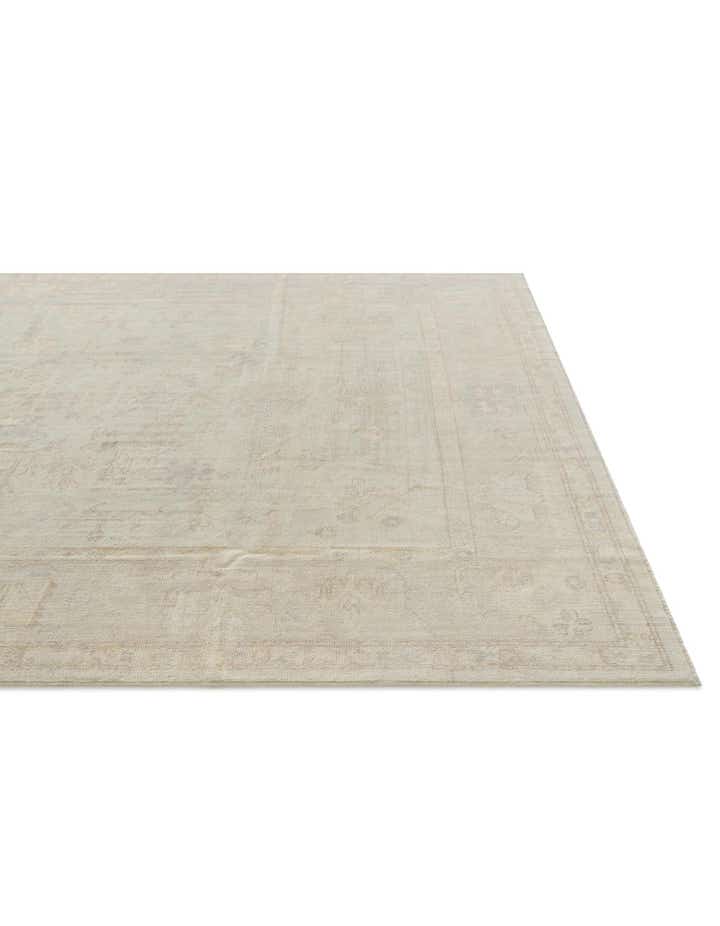 8' x 10' Hand Knotted Oushak Wool Rug