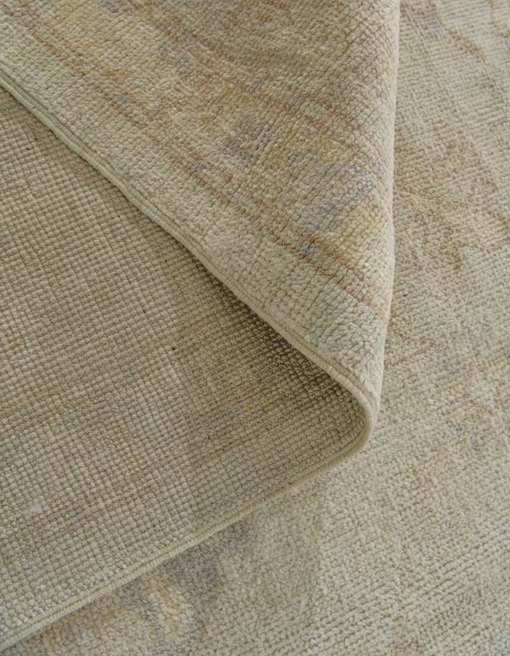 Detail image of 8' x 10'  Hand Knotted Oushak Wool Rug