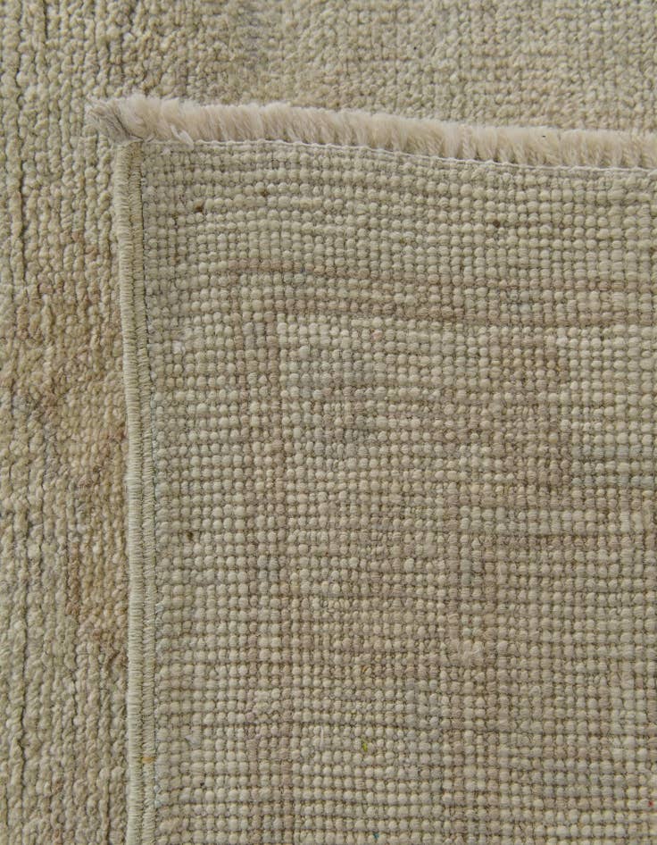 Detail image of 8' x 10'  Hand Knotted Oushak Wool Rug