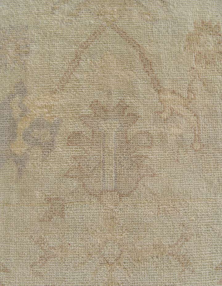 8' x 10' Hand Knotted Oushak Wool Rug