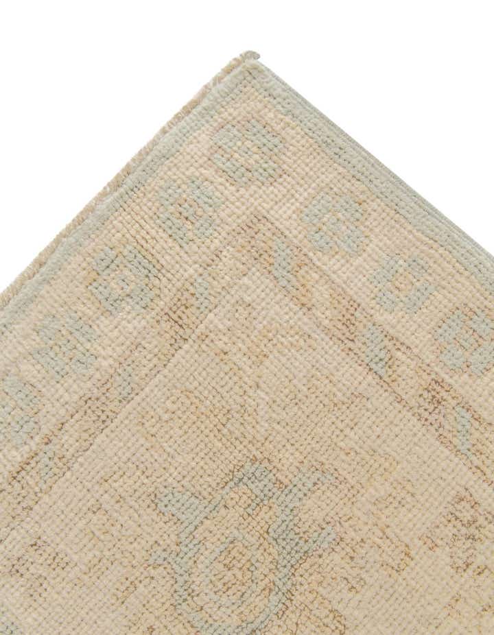 8' x 9' 3 Hand Knotted Oushak Wool Rug
