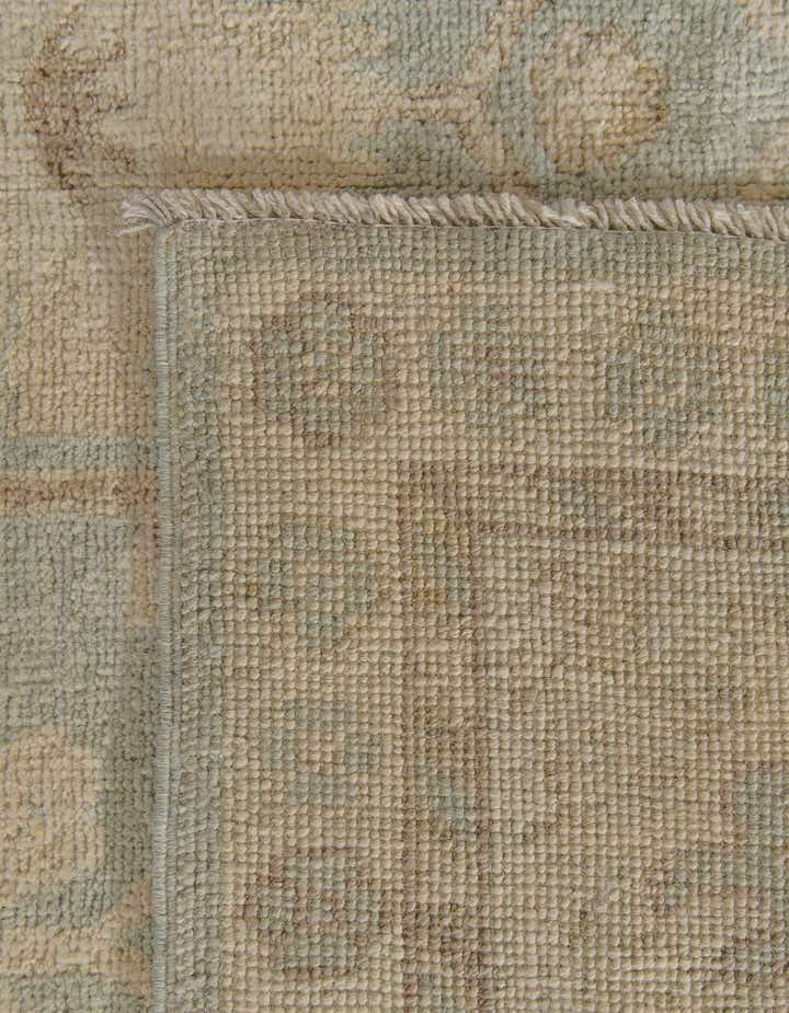 8' x 9' 3 Hand Knotted Oushak Wool Rug