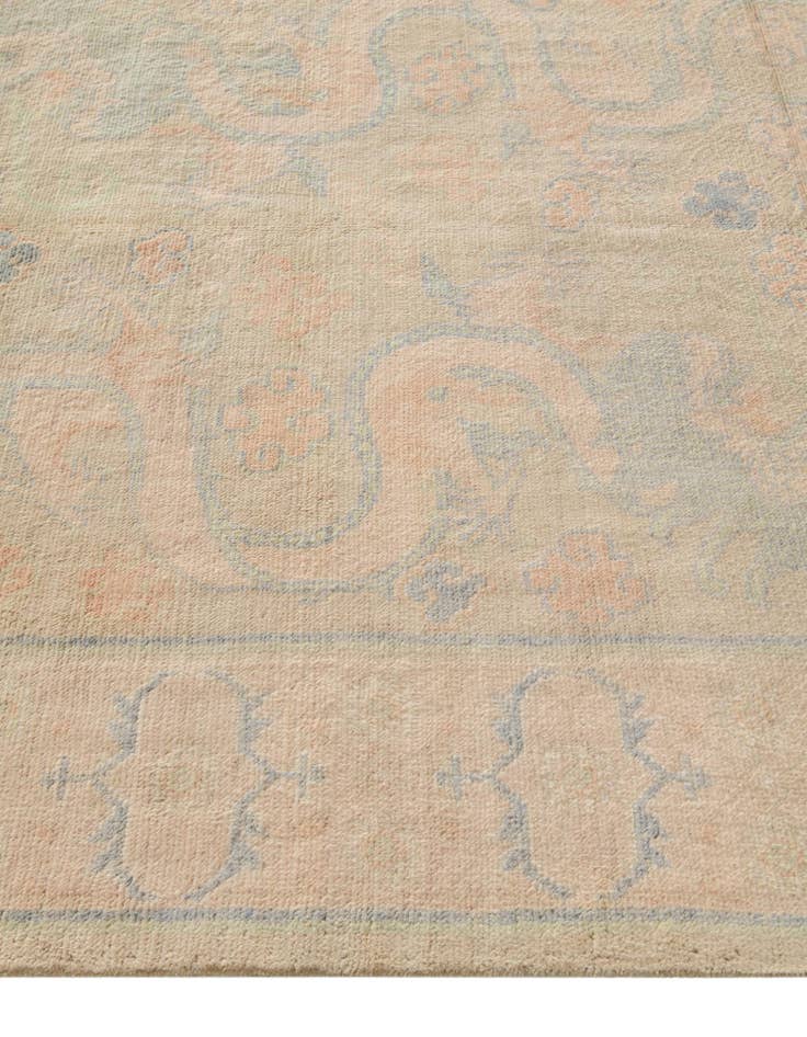 Detail image of 5' 10 x 7' 11  Hand Knotted Oushak Wool Rug