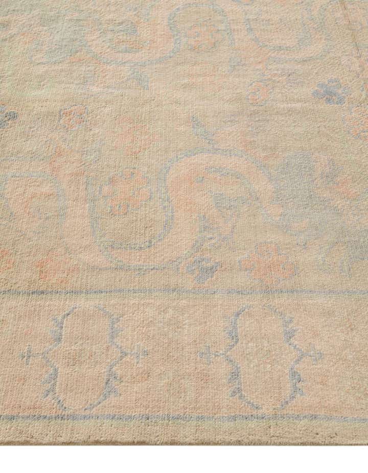 5' 10 x 7' 11 Hand Knotted Oushak Wool Rug