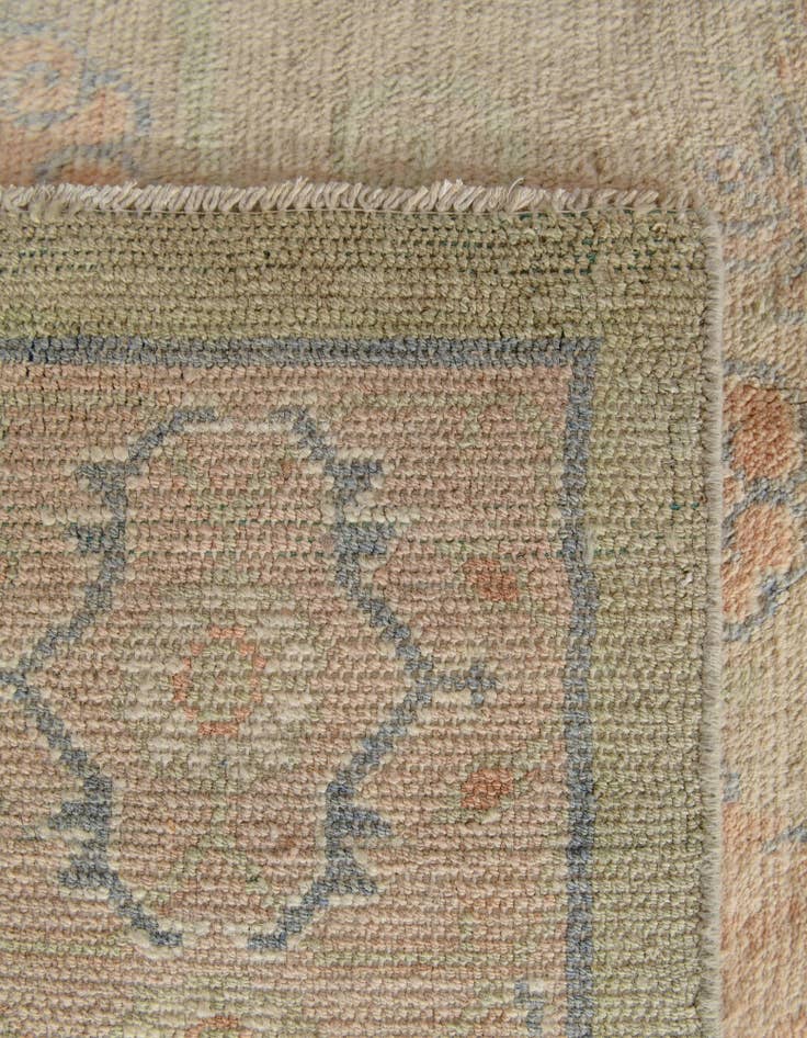 Detail image of 5' 10 x 7' 11  Hand Knotted Oushak Wool Rug