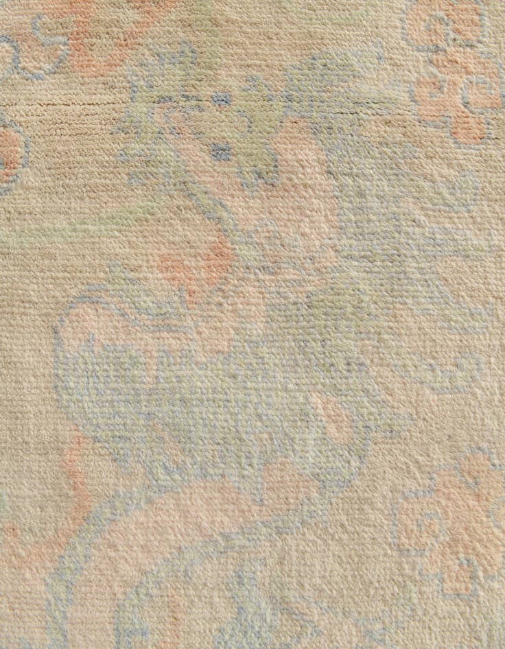 Detail image of 5' 10 x 7' 11  Hand Knotted Oushak Wool Rug