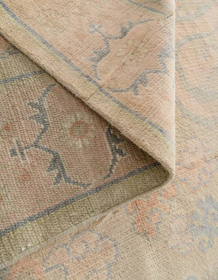 Detail image of 5' 10 x 7' 11  Hand Knotted Oushak Wool Rug