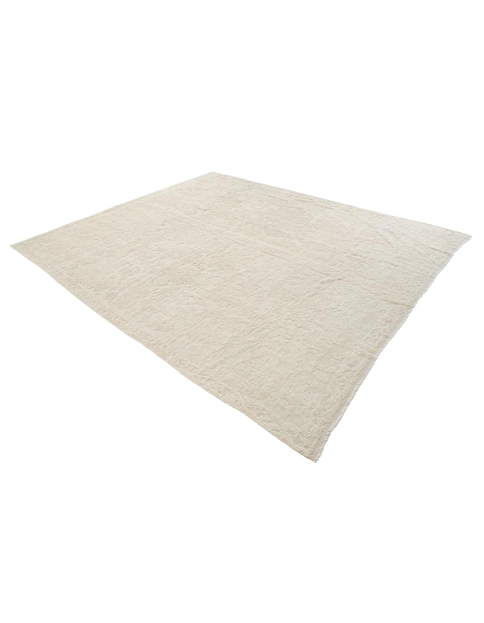8' x 9' 7 Hand Knotted Oushak Wool Rug