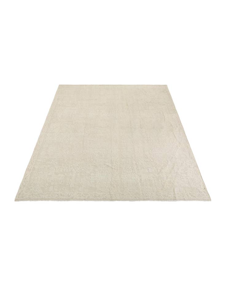 Detail image of 8' x 9' 7 Hand Knotted Oushak Wool Rug