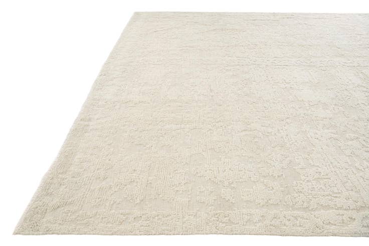 Detail image of 8' x 9' 7 Hand Knotted Oushak Wool Rug