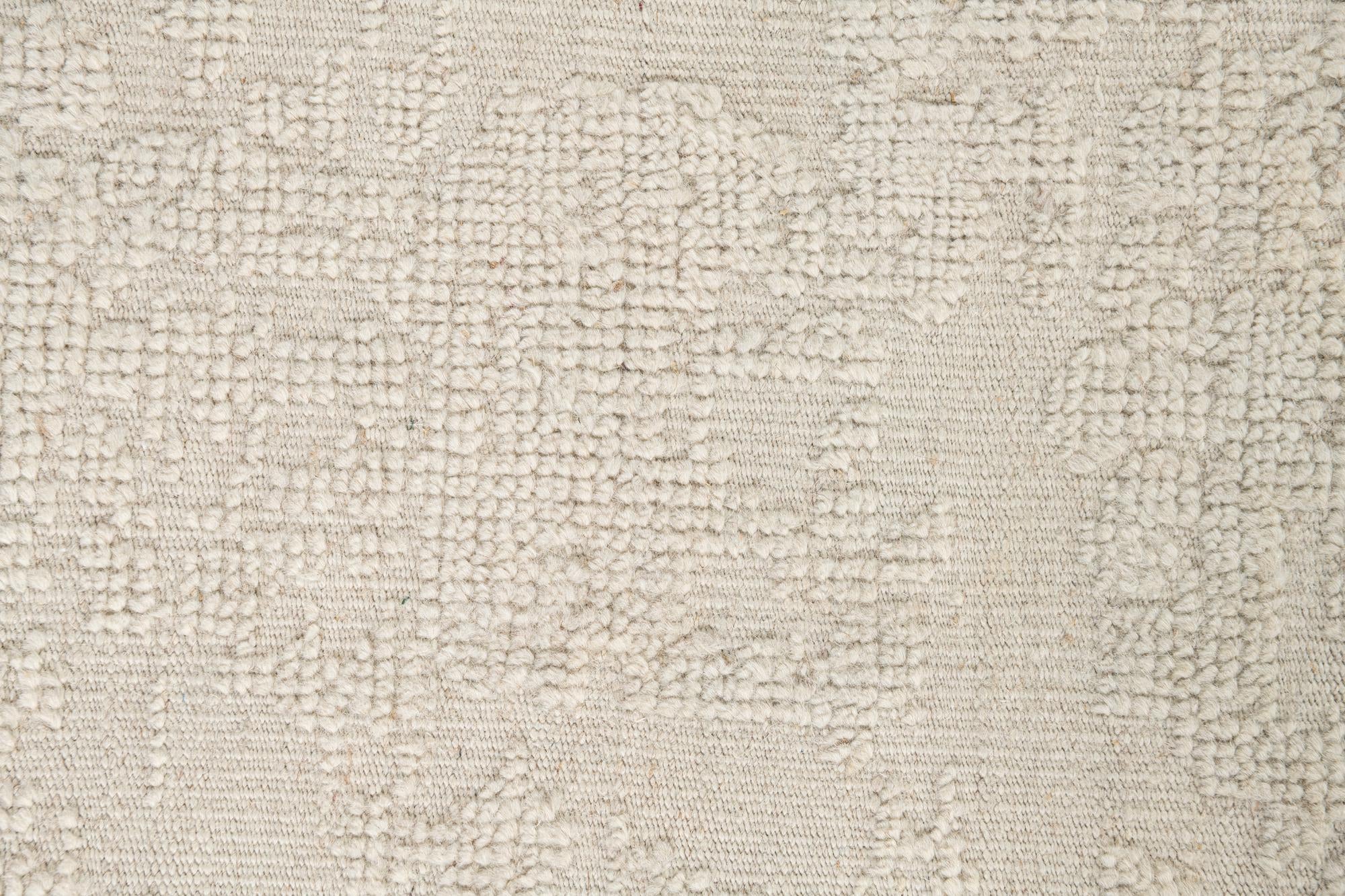 8' x 9' 7 Hand Knotted Oushak Wool Rug