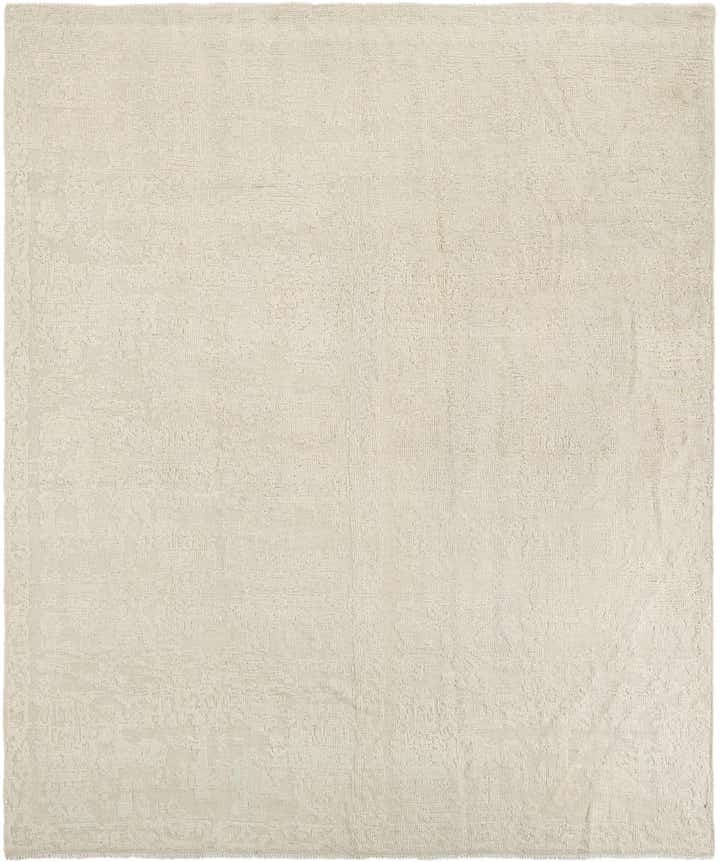8' x 9' 7 Hand Knotted Oushak Wool Rug
