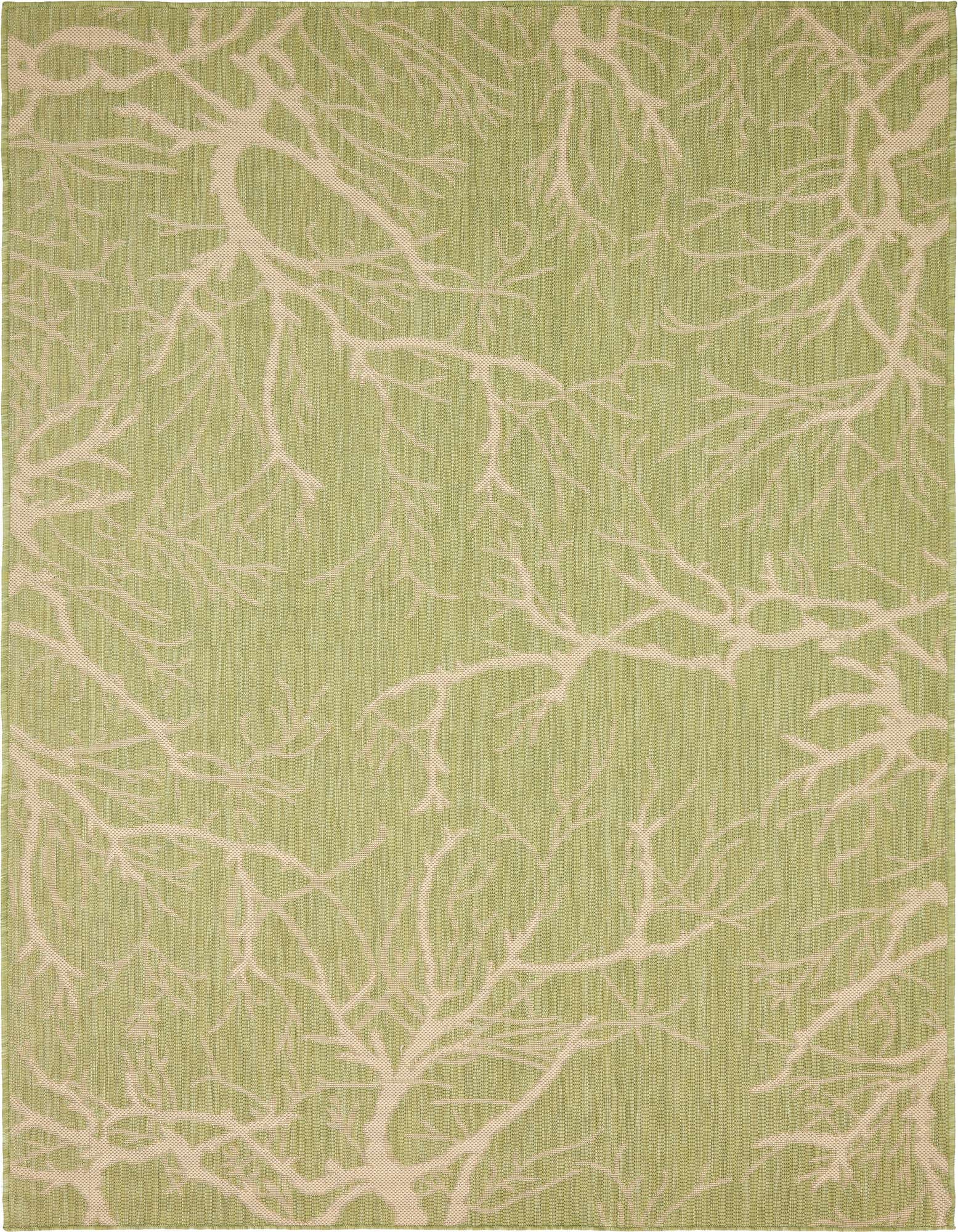 5' x 8' Easy-Clean Botanical Indoor / Outdoor Rug
