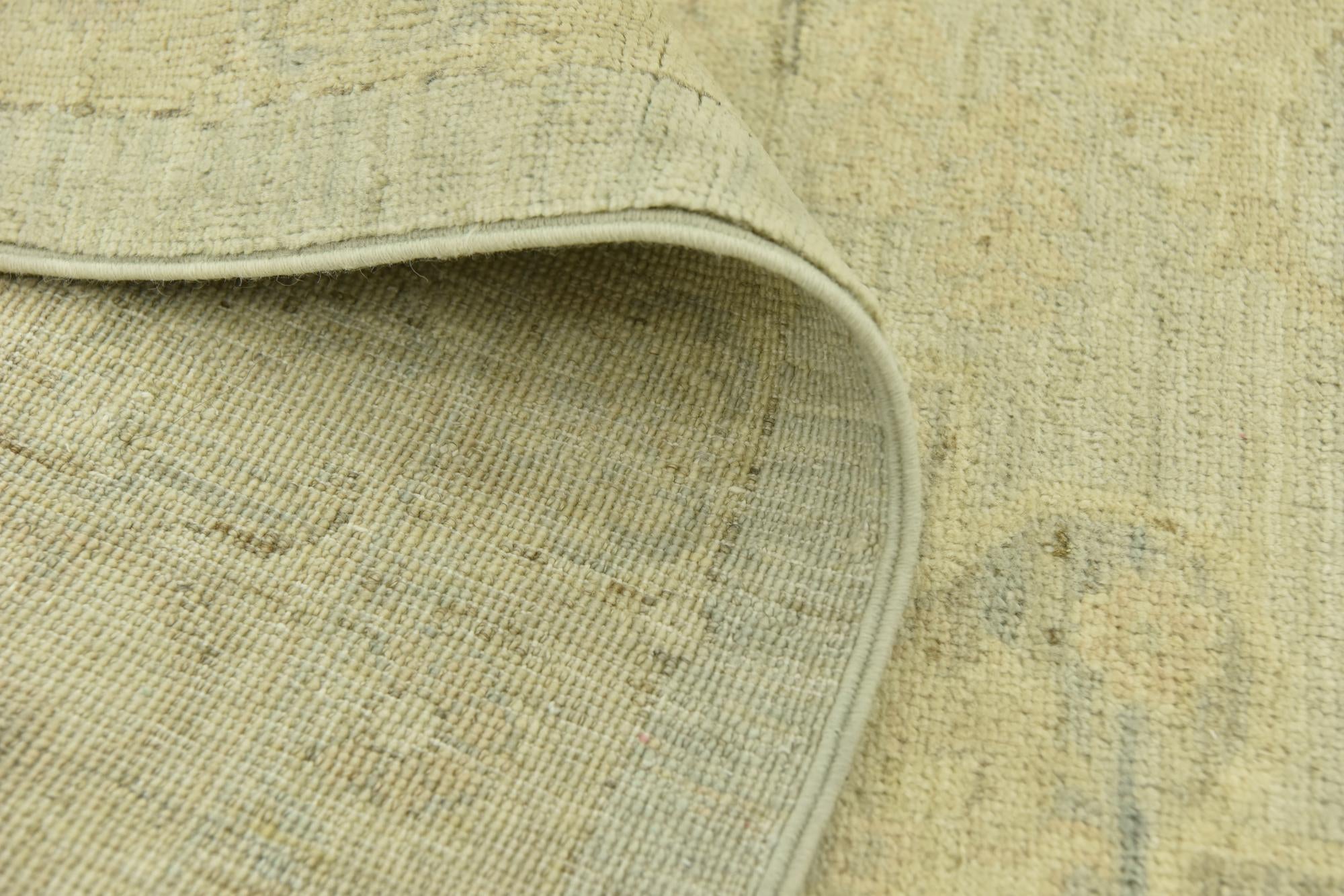 7' 10 x 9' 8 Hand Knotted Over-Dyed Ziegler Rug