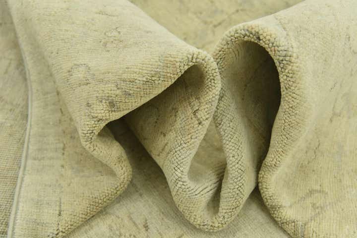 7' 10 x 9' 8 Hand Knotted Over-Dyed Ziegler Rug