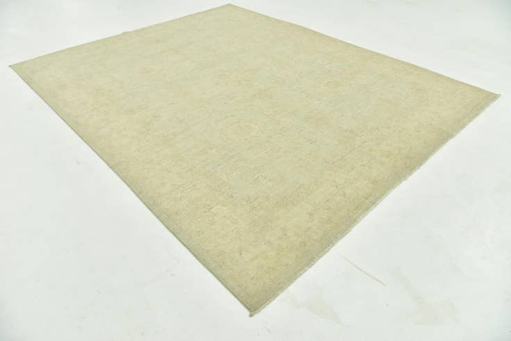 Detail image of 7' 10 x 9' 8 Hand Knotted Over-Dyed Ziegler Rug