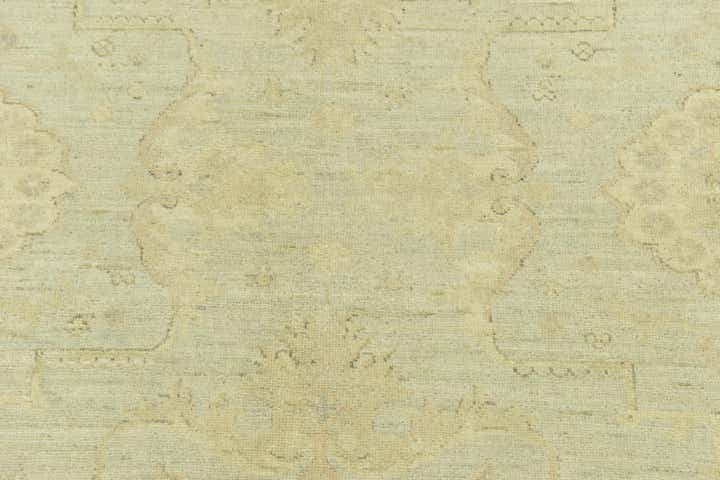 7' 10 x 9' 8 Hand Knotted Over-Dyed Ziegler Rug