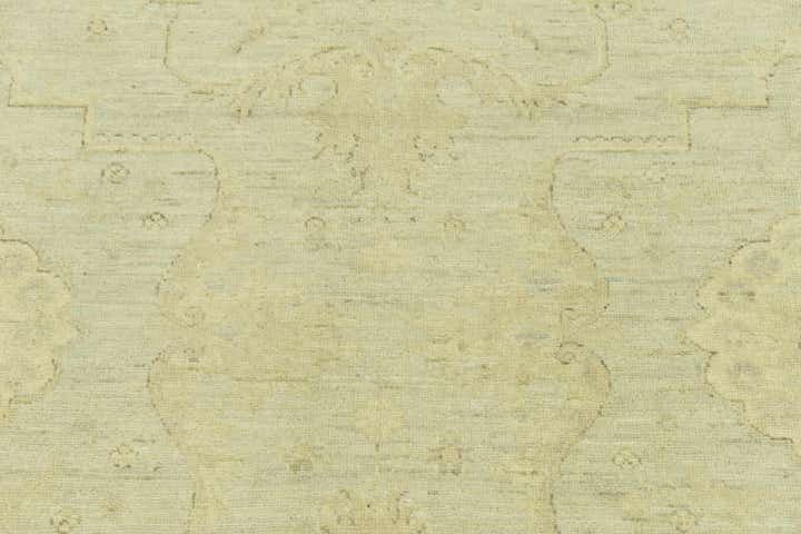 7' 10 x 9' 8 Hand Knotted Over-Dyed Ziegler Rug