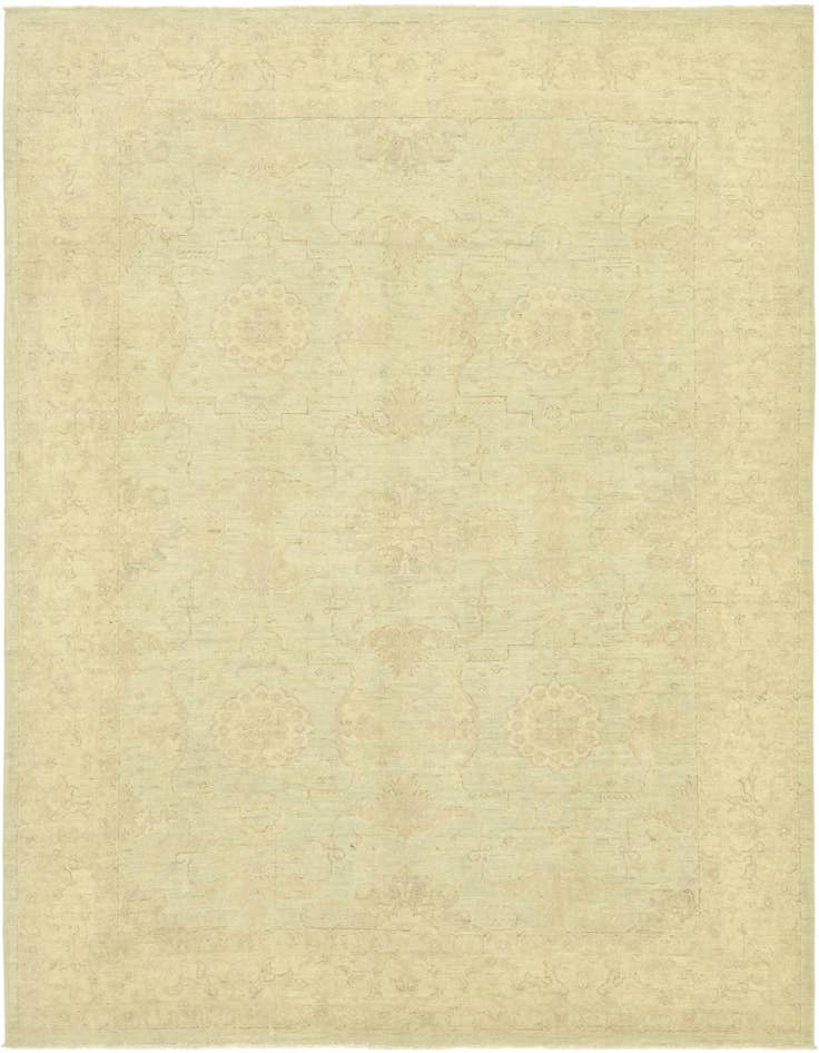 Detail image of 7' 10 x 9' 8 Hand Knotted Over-Dyed Ziegler Rug