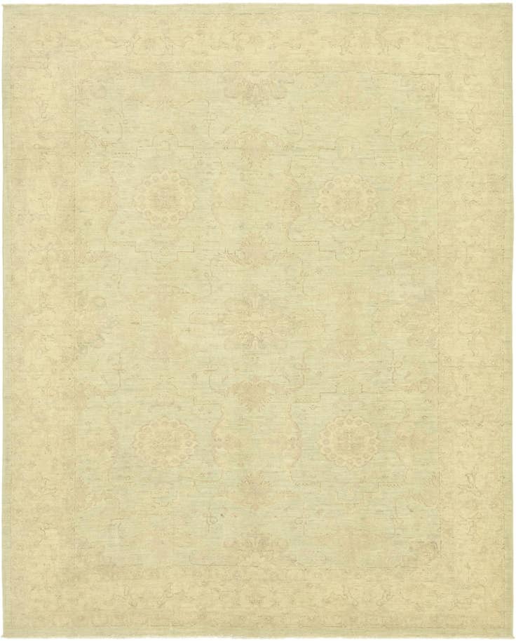 Detail image of 7' 10 x 9' 8 Hand Knotted Over-Dyed Ziegler Rug
