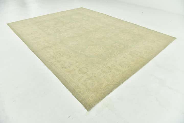 9' 9 x 12' 9 Hand Knotted Peshawar Ziegler Rug
