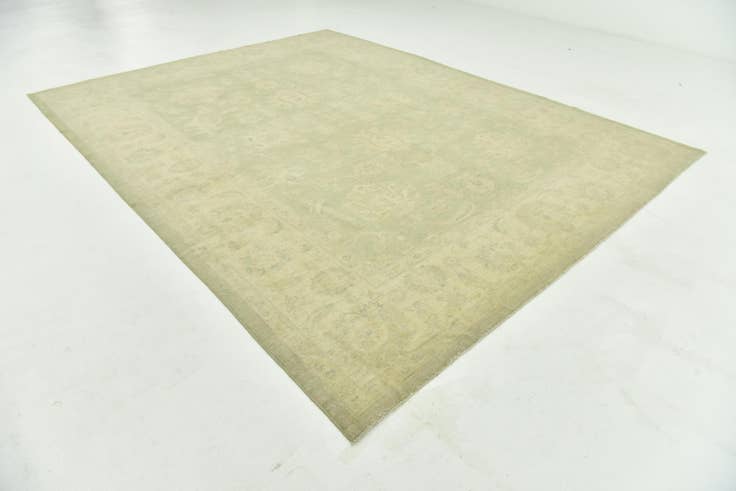Detail image of 9' 9 x 12' 9 Hand Knotted Peshawar Ziegler Rug