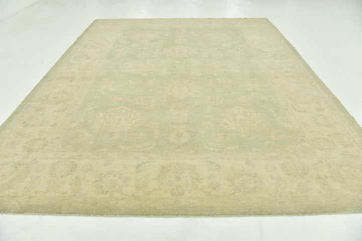 9' 9 x 12' 9 Hand Knotted Peshawar Ziegler Rug