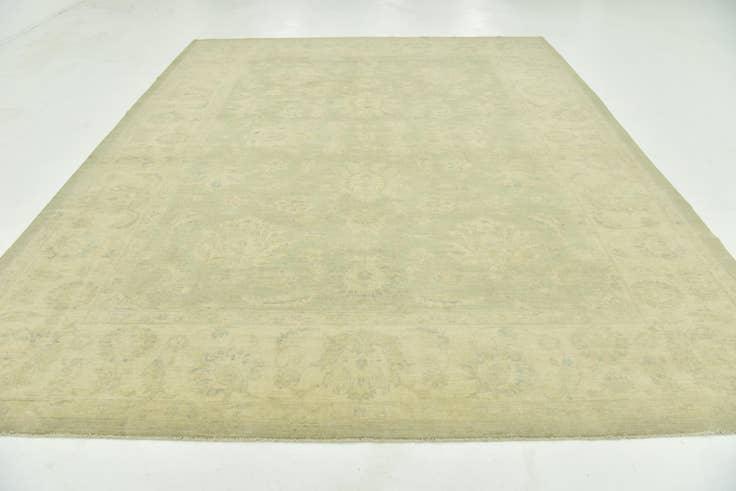 Detail image of 9' 9 x 12' 9 Hand Knotted Peshawar Ziegler Rug