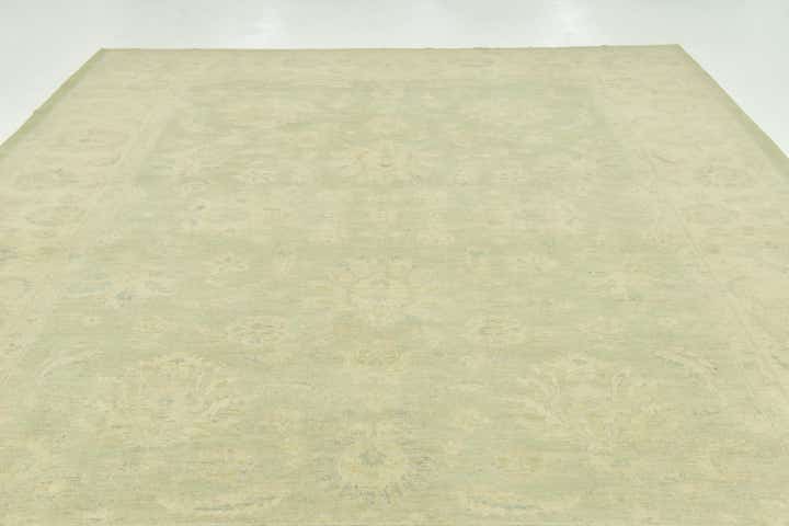 9' 9 x 12' 9 Hand Knotted Peshawar Ziegler Rug
