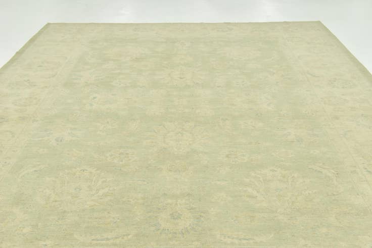 Detail image of 9' 9 x 12' 9 Hand Knotted Peshawar Ziegler Rug