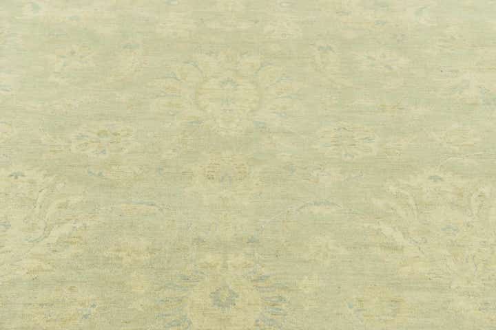 9' 9 x 12' 9 Hand Knotted Peshawar Ziegler Rug