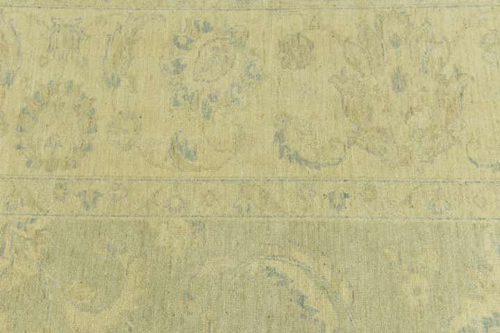 9' 9 x 12' 9 Hand Knotted Peshawar Ziegler Rug