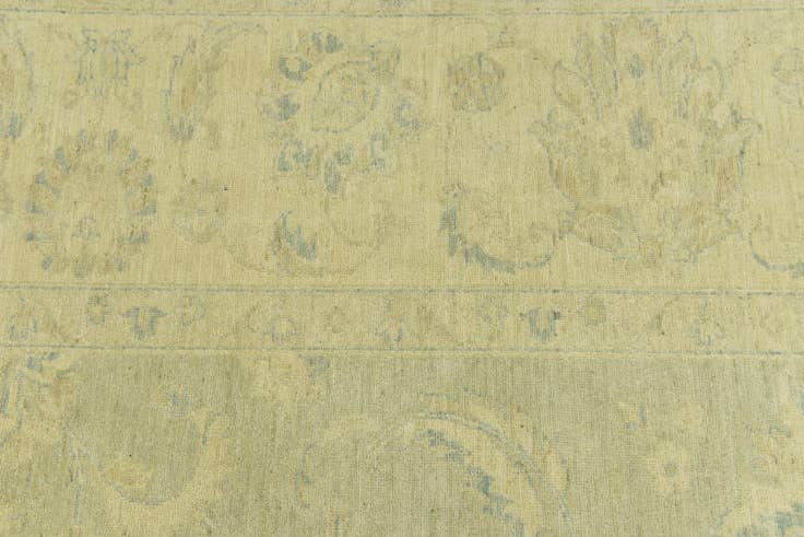 Detail image of 9' 9 x 12' 9 Hand Knotted Peshawar Ziegler Rug
