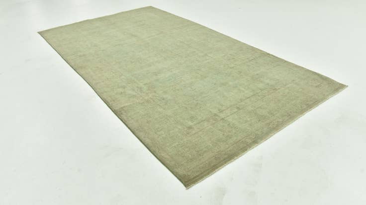 Detail image of 5' 11 x 10' 11 Hand Knotted Peshawar Ziegler Rug