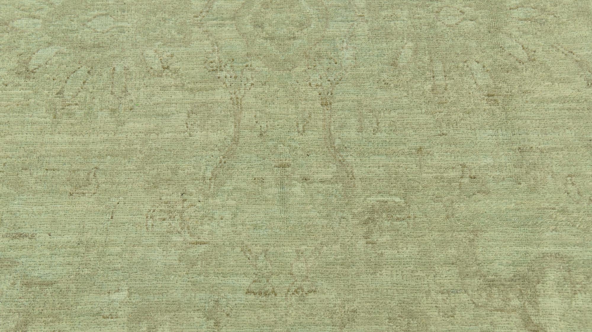 5' 11 x 10' 11 Hand Knotted Peshawar Ziegler Rug