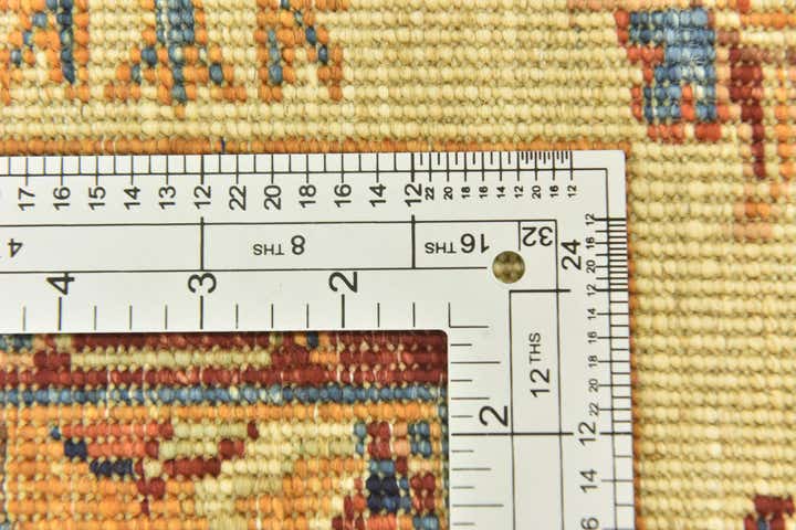 4' 2 x 5' 9 Hand Knotted Peshawar Ziegler Oriental Rug