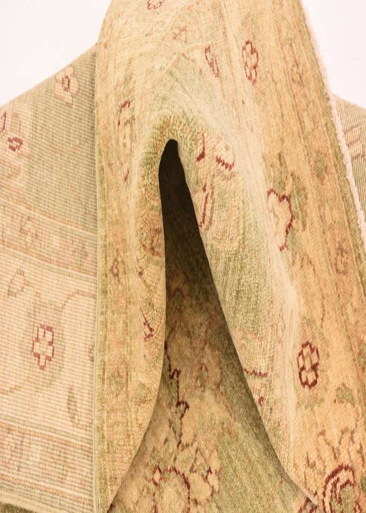 4' x 5' 9 Hand Knotted Peshawar Ziegler Rug