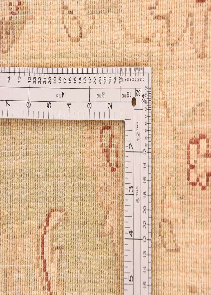 4' x 5' 9 Hand Knotted Peshawar Ziegler Rug