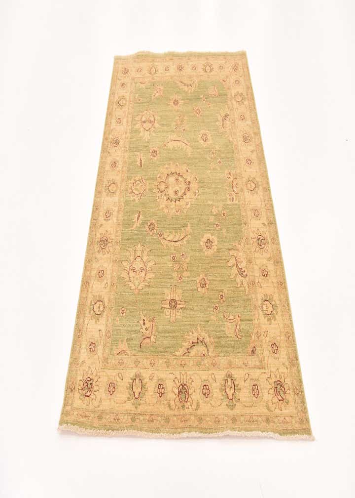 4' x 5' 9 Hand Knotted Peshawar Ziegler Rug