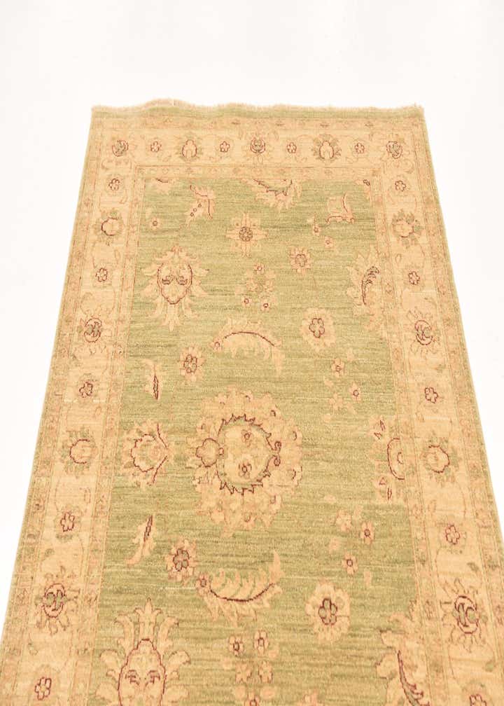 4' x 5' 9 Hand Knotted Peshawar Ziegler Rug