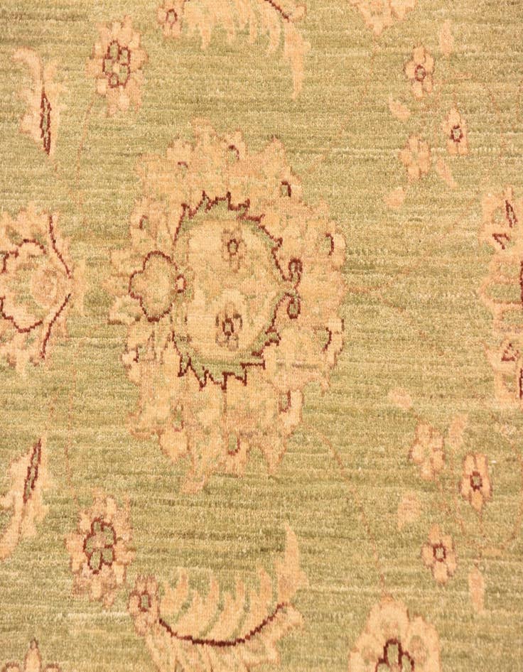 Detail image of 4' x 5' 9 Hand Knotted Peshawar Ziegler Rug
